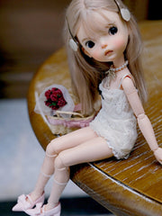 Handmade Outfit for Blythe/Pullip/Obitsu, Sweet Slim Sleeveless Mini Dress