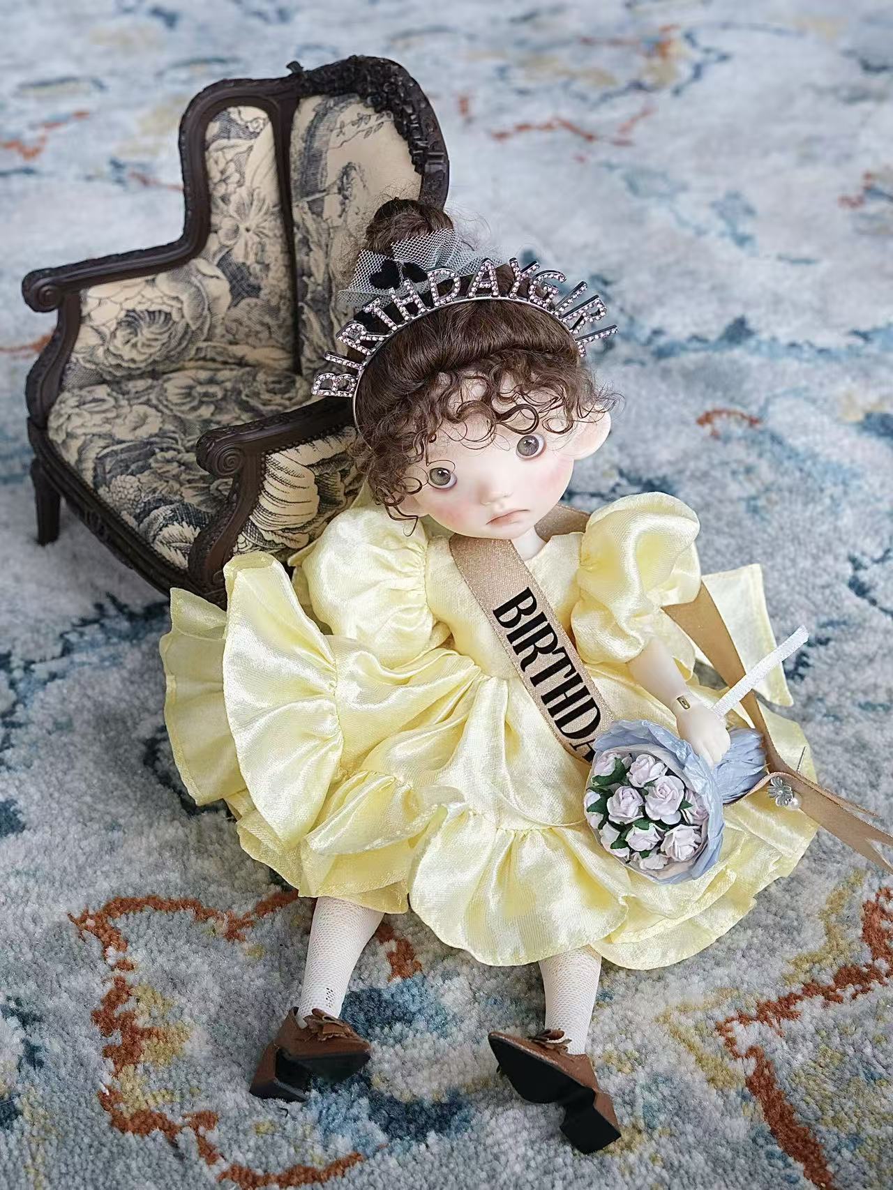 Birthday Party Blythe 1/6 BJD Set - Handmade Doll Clothes - ToastDoll