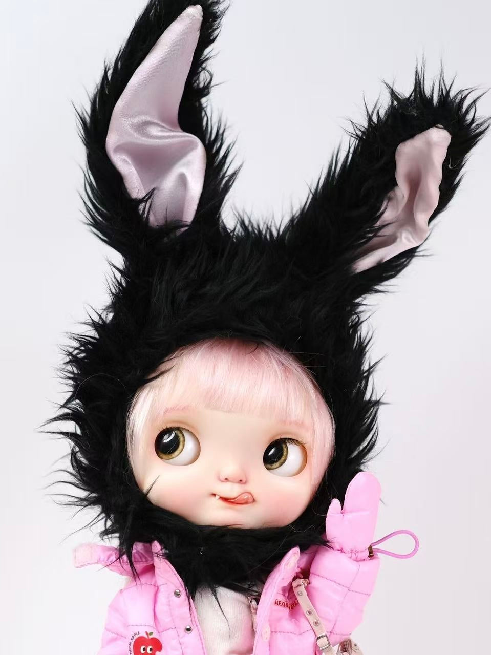 Bunny Pajama Blythe 1/6 BJD Set - Handmade Doll Clothes - ToastDoll