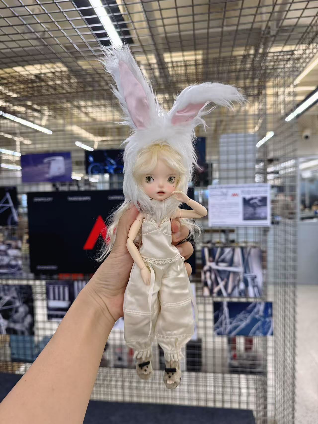 Bunny Pajama Blythe 1/6 BJD Set - Handmade Doll Clothes - ToastDoll