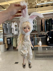 Bunny Pajama Blythe 1/6 BJD Set - Handmade Doll Clothes - ToastDoll