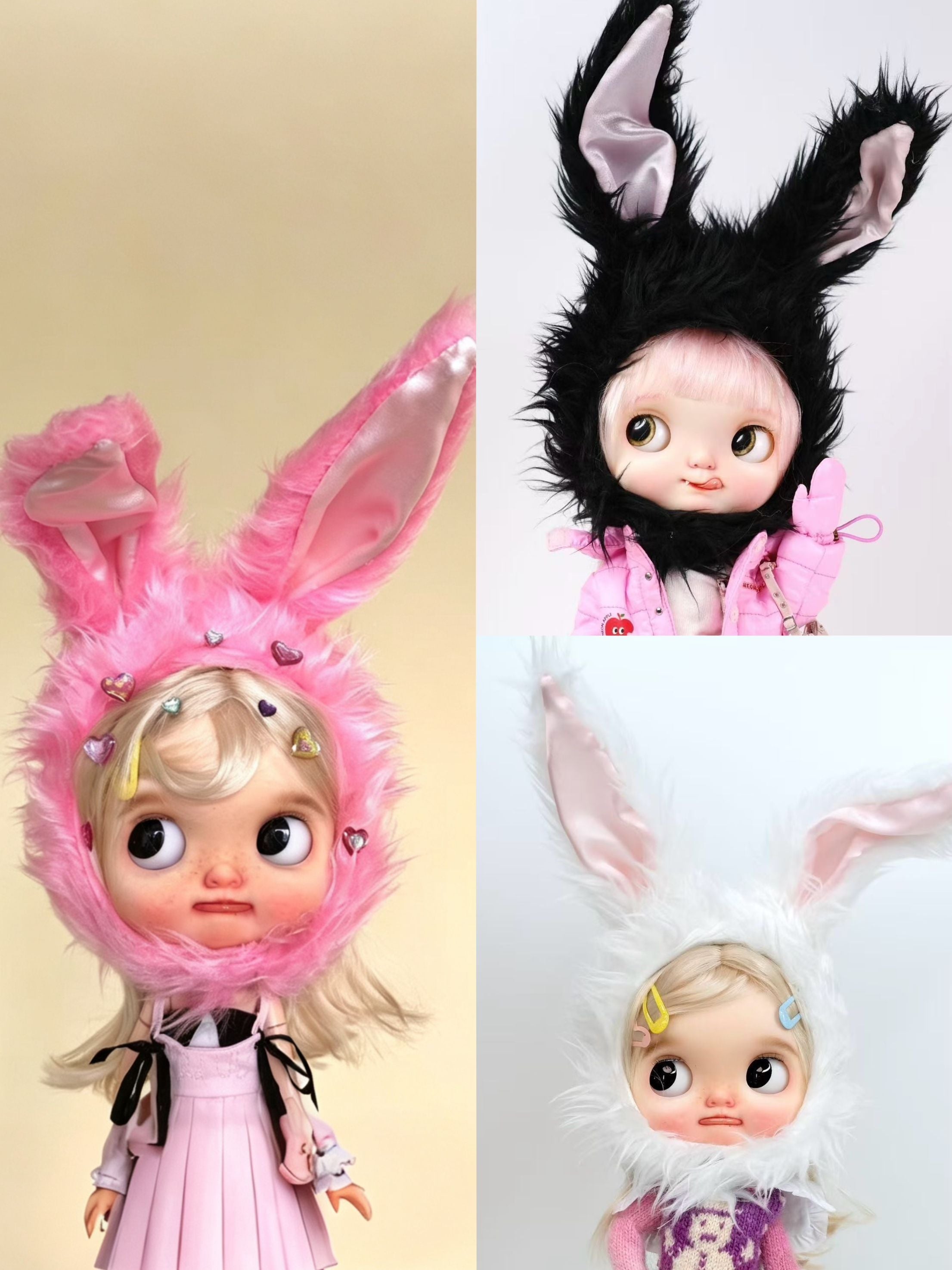 Bunny Pajama Blythe 1/6 BJD Set | ToastDoll