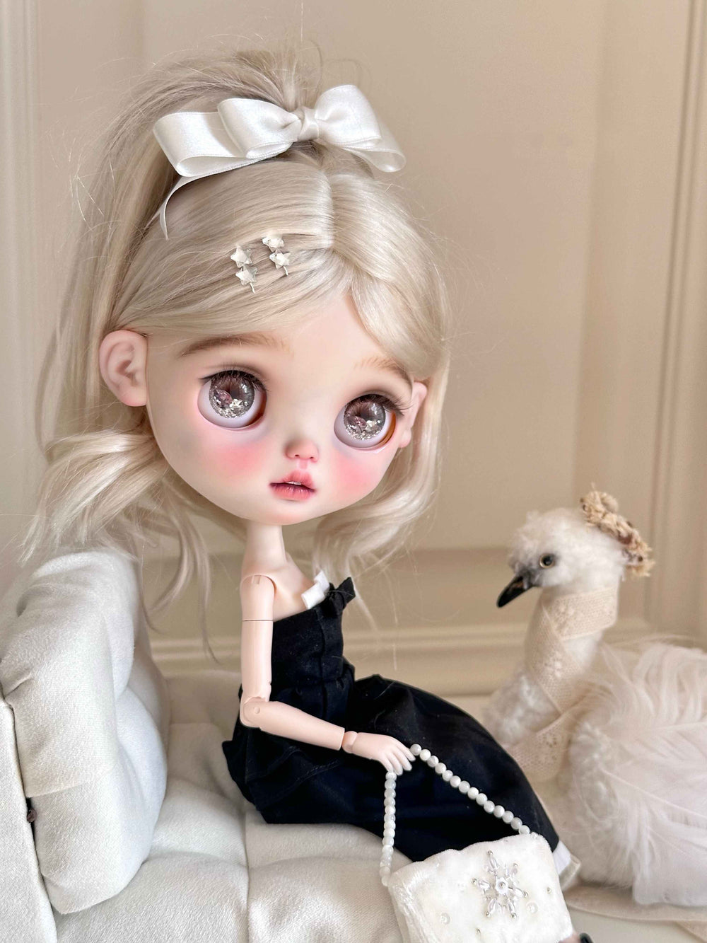 Odette Custom Blythe OOAK Half Body Shot | ToastDoll