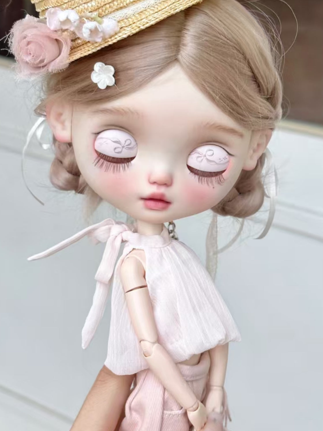 Faye Custom Blythe OOAK Eyelids | ToastDoll