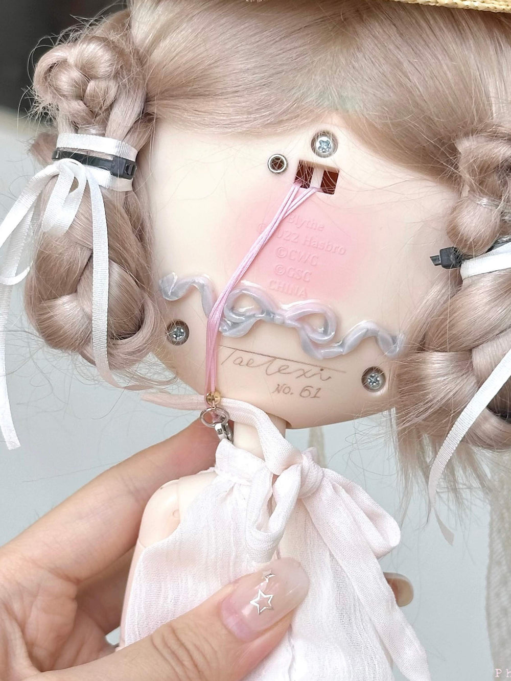 Faye Custom Blythe OOAK Pull Strings | ToastDoll