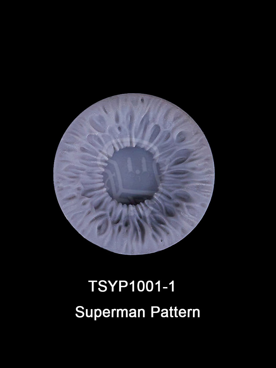 ToastDoll 3D Patterned Blythe Eyechips Base, Multi-Pattern