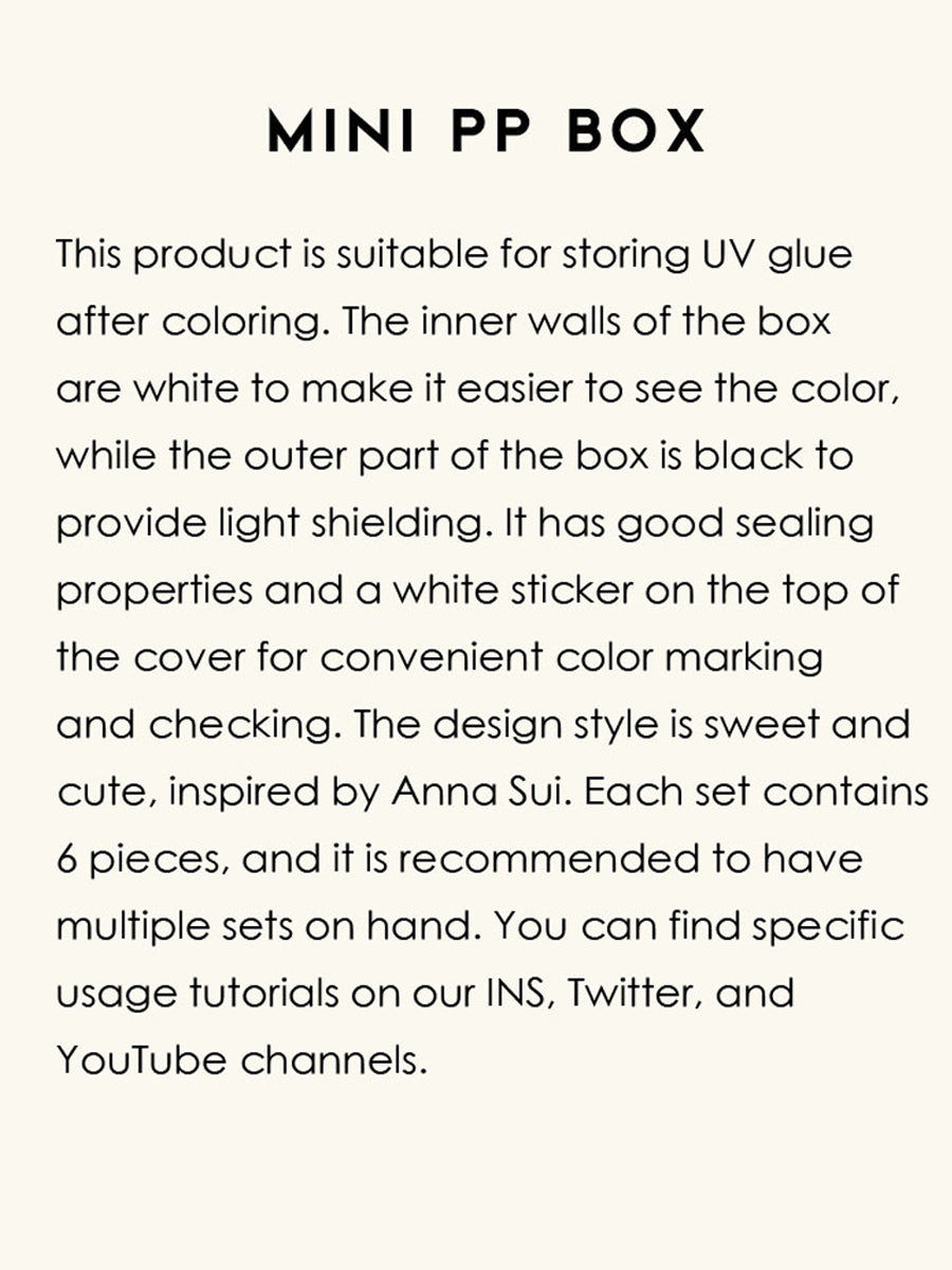 Mini PP Box Set