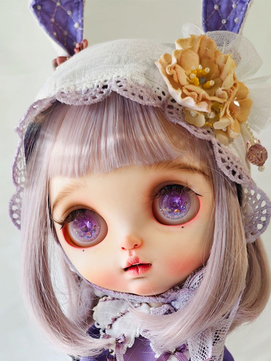 Handmade Blythe Eyechips, Purple Tone, Crystal