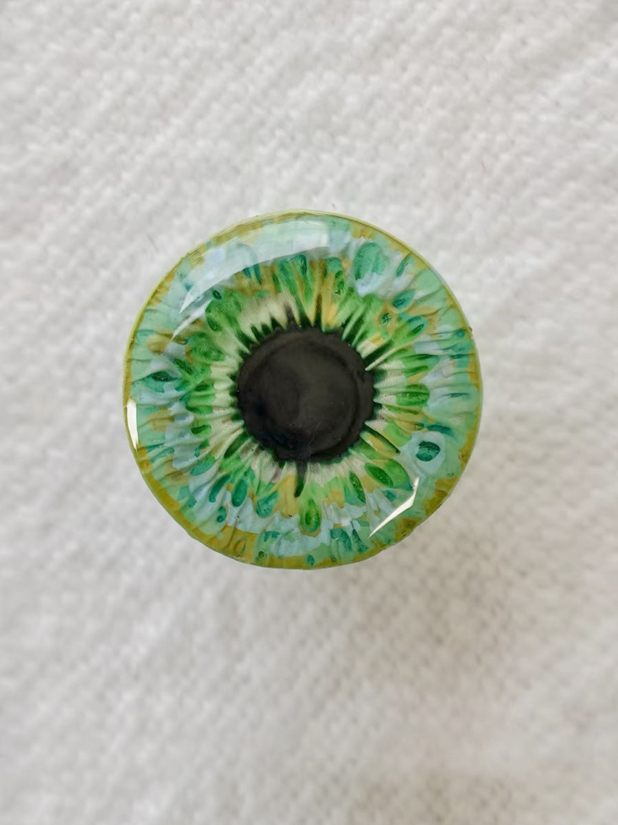 Handmade Blythe Eyechips, Green Tone, Meadow