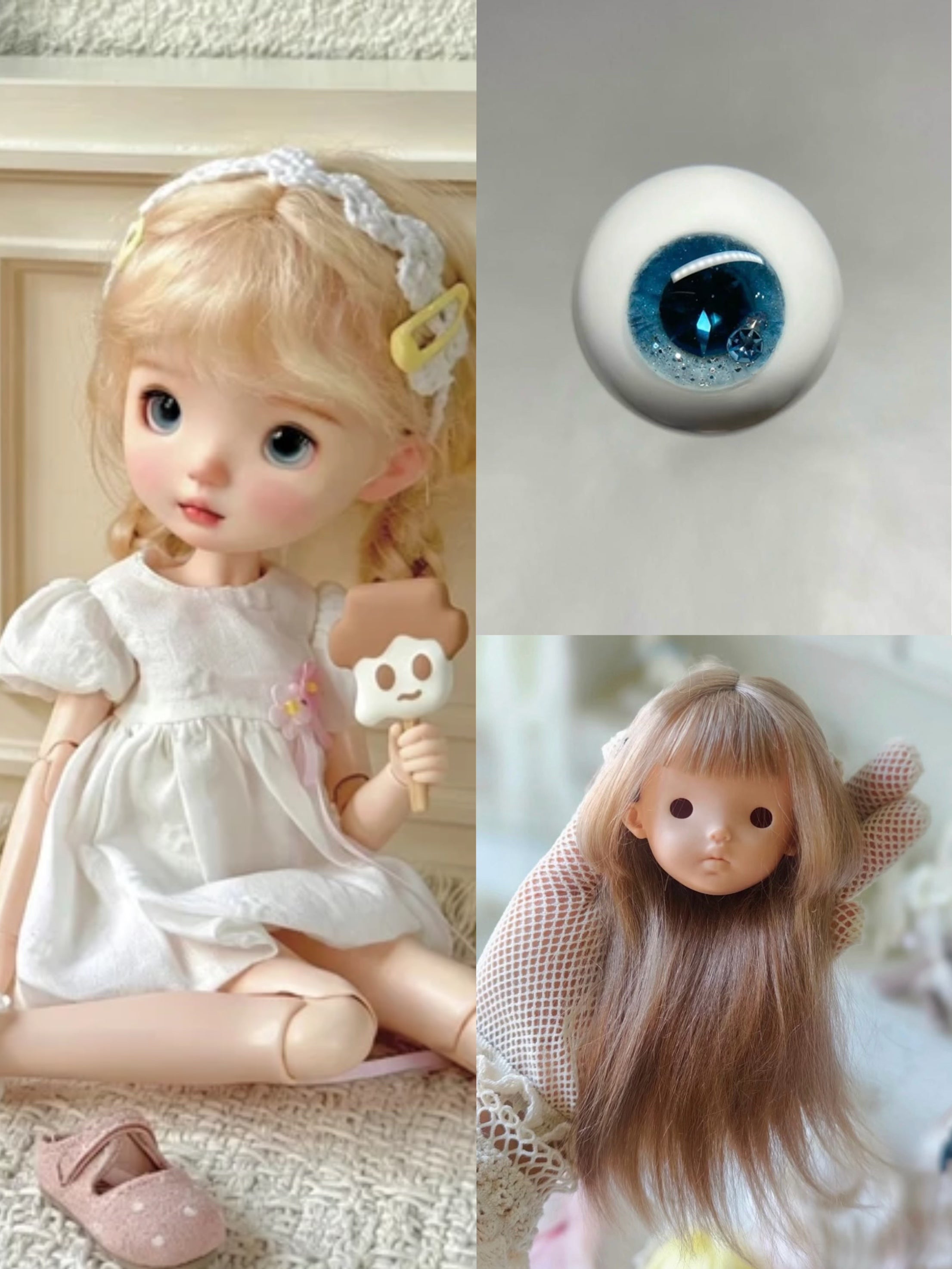 Joy Custom 1/6 BJD OOAK - Smiley Sweet Doll - ToastDoll