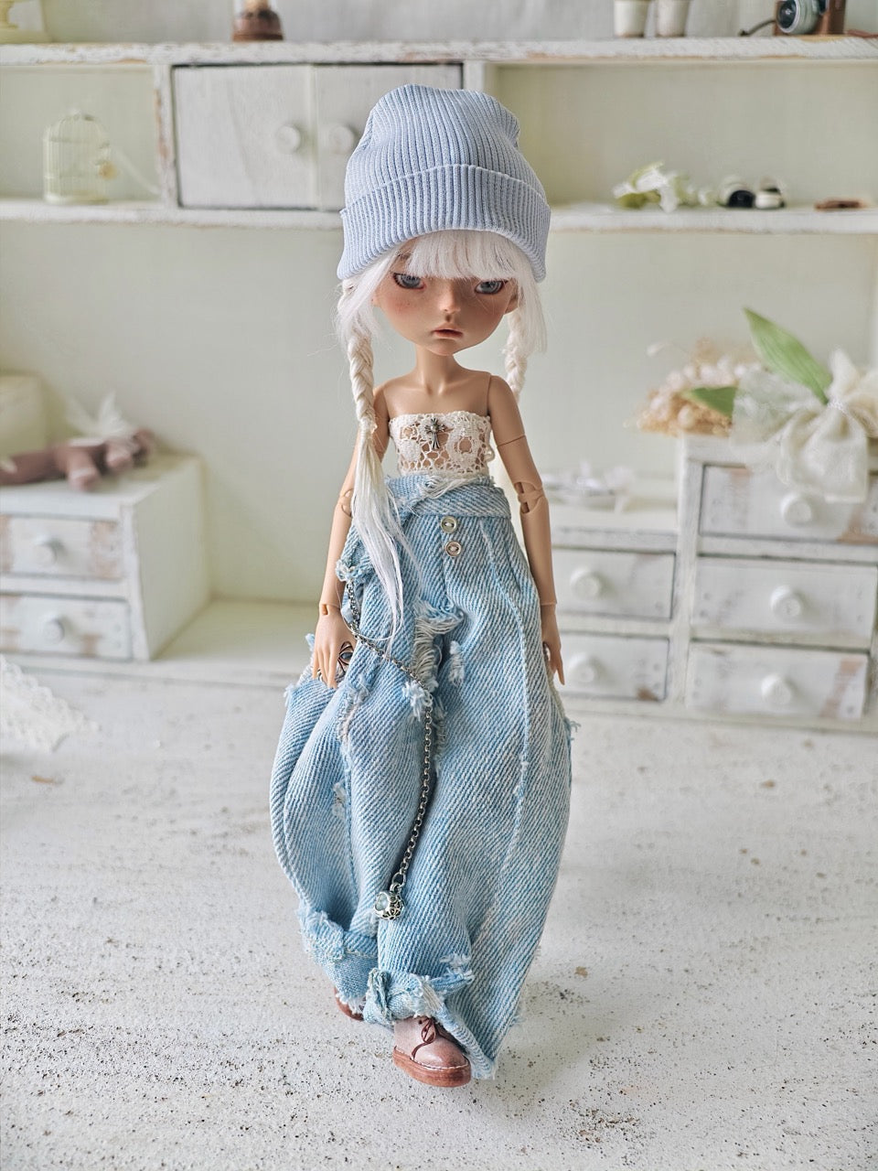 Asher Custom 1/6 BJD OOAK - Chic Tan Doll - ToastDoll