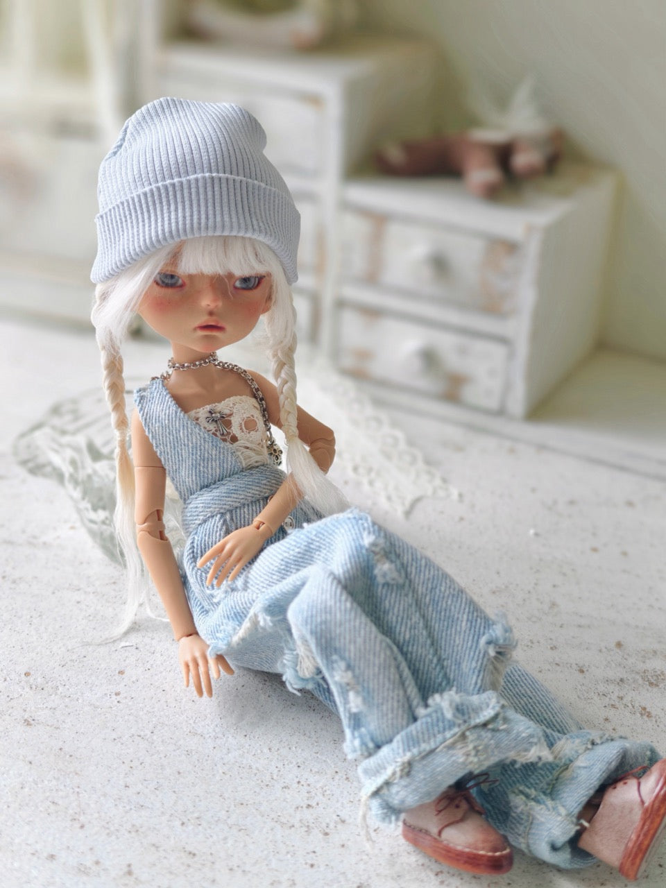 Asher Custom 1/6 BJD OOAK - Chic Tan Doll - ToastDoll
