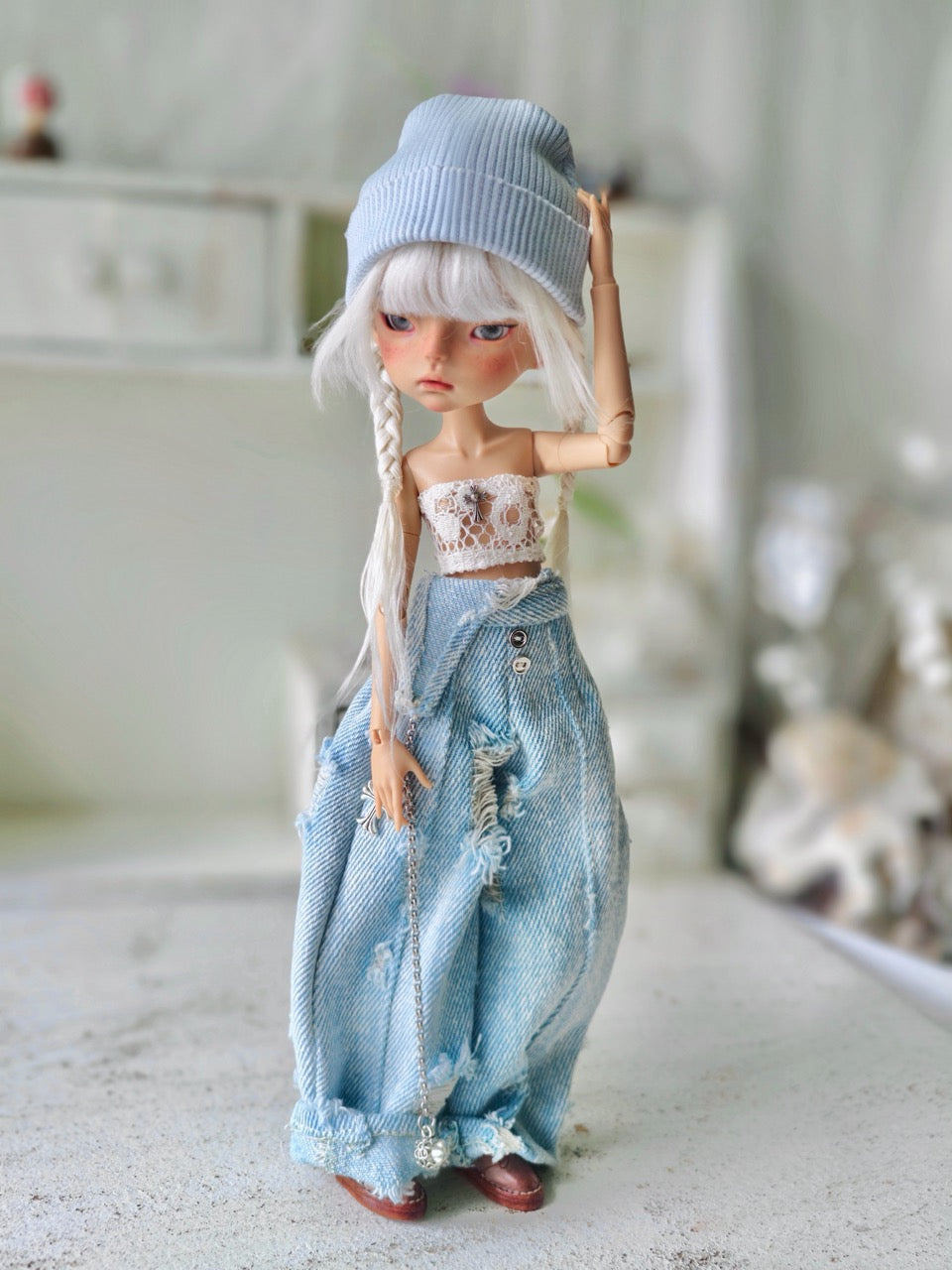 Asher Custom 1/6 BJD OOAK - Chic Tan Doll - ToastDoll