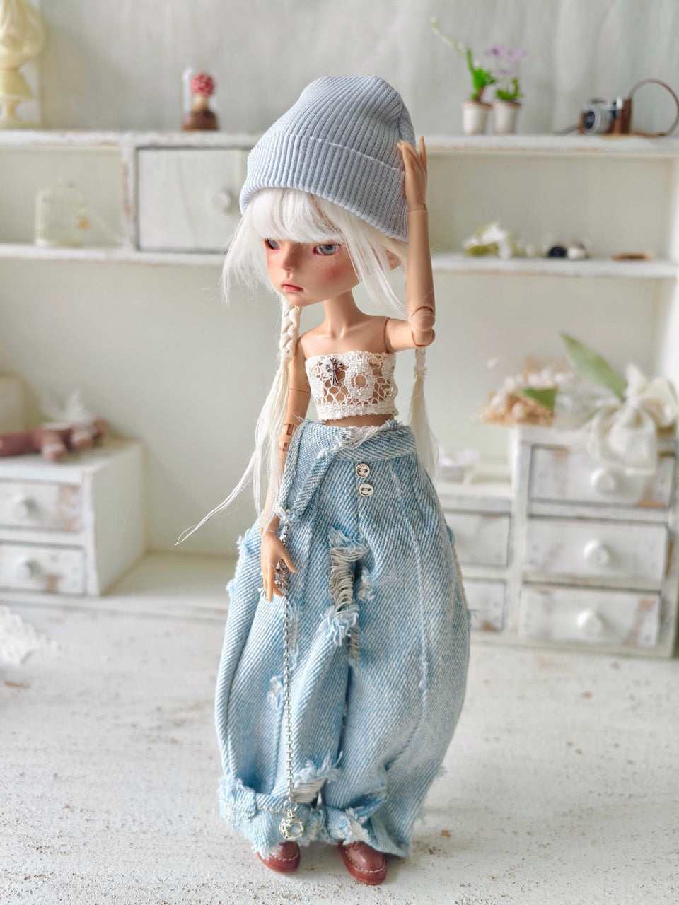 Asher Custom 1/6 BJD OOAK - Chic Tan Doll - ToastDoll