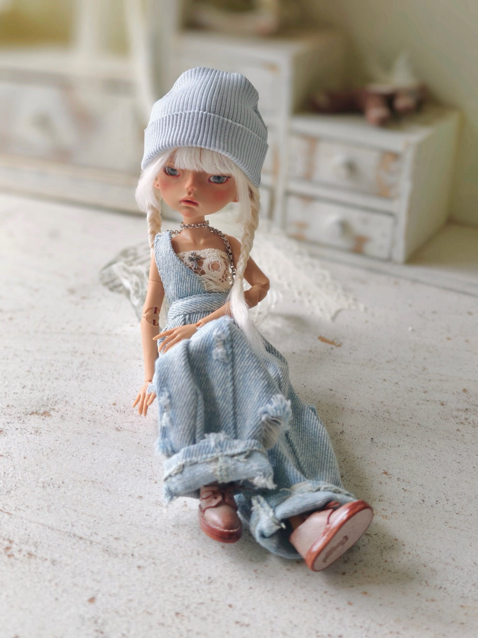 Asher Custom 1/6 BJD OOAK - Chic Tan Doll - ToastDoll