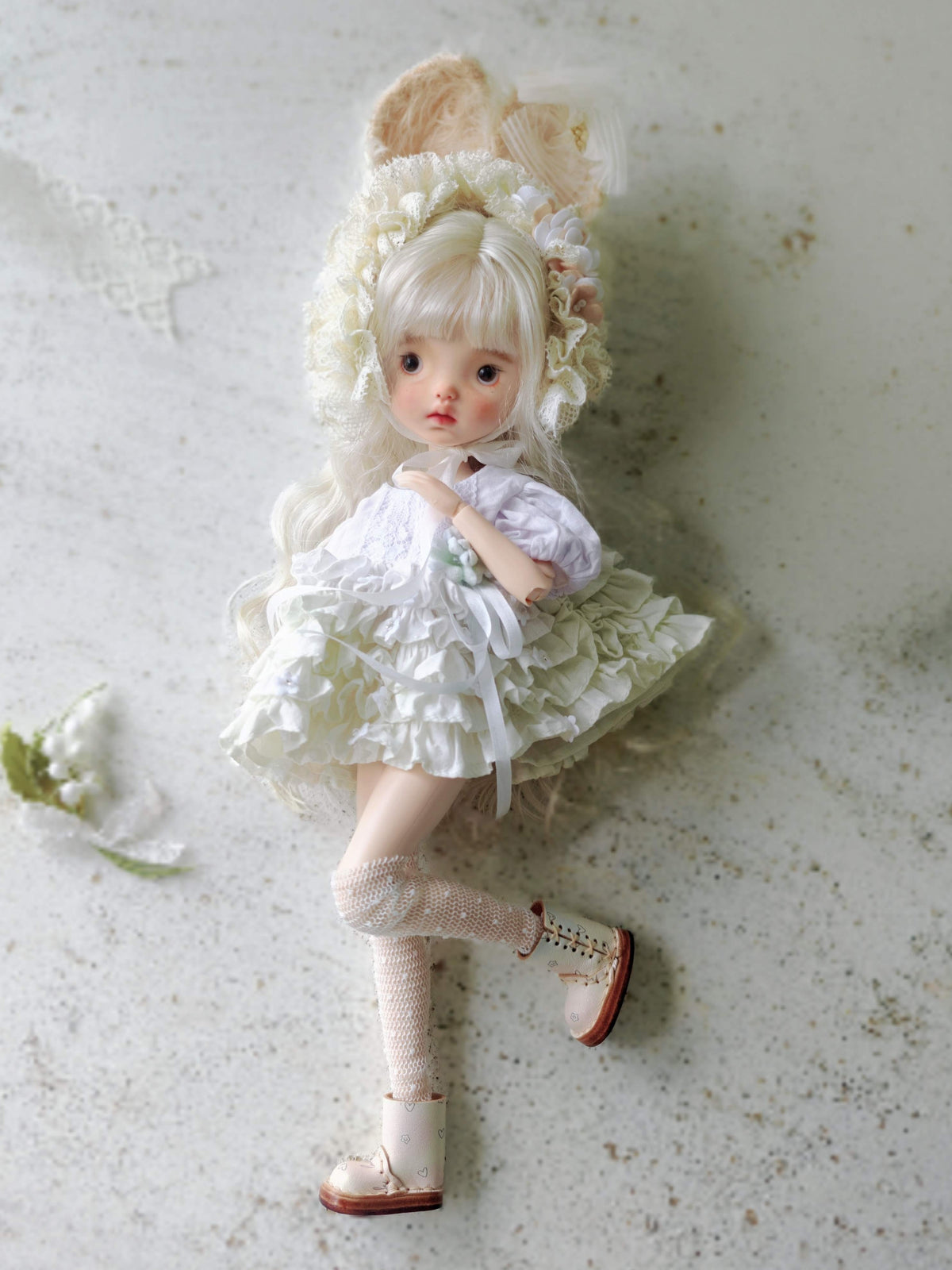 Milo Custom 1/6 BJD OOAK - Soft Bunny Doll - ToastDoll