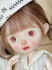 Camille Custom 1/6 BJD OOAK Chill Sailor Doll Close-up | ToastDoll