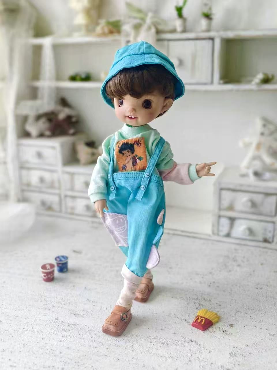 Toby Custom 1/6 BJD OOAK - Playful Boy Doll - ToastDoll