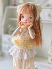 Pip Custom 1/6 BJD OOAK - Pouty Cute Doll - ToastDoll