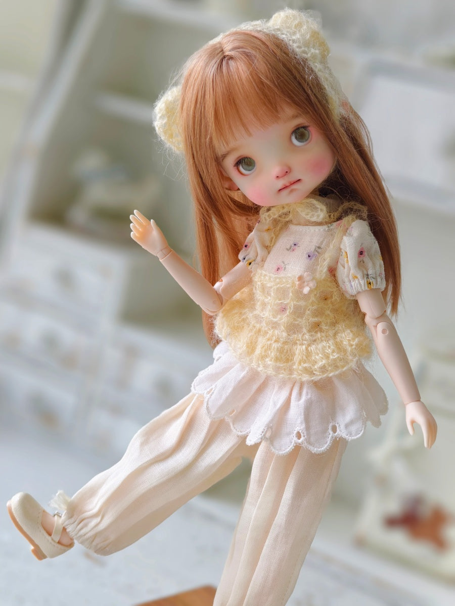 Pip Custom 1/6 BJD OOAK Pouty Cute Doll | ToastDoll