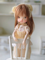 Pip Custom 1/6 BJD OOAK - Pouty Cute Doll - ToastDoll