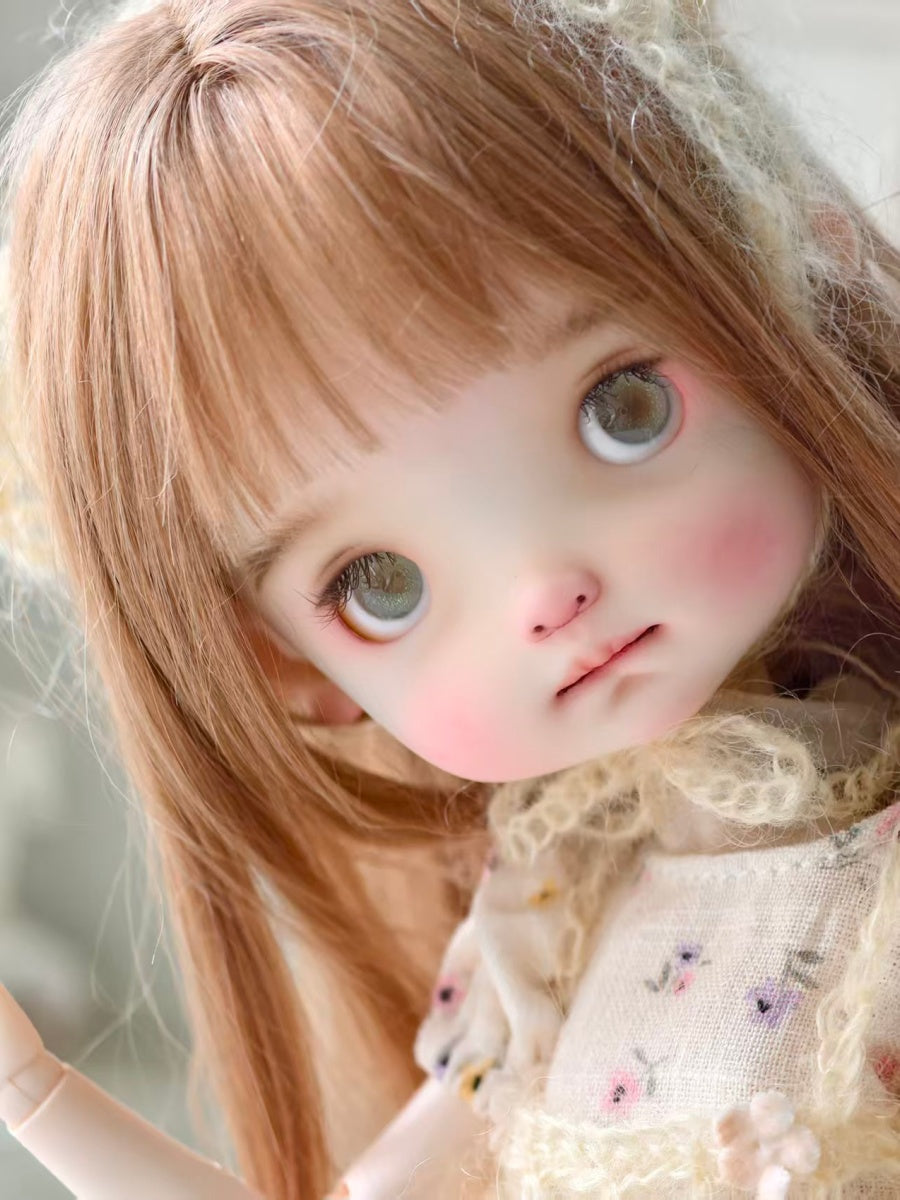 Pip Custom 1/6 BJD OOAK - Pouty Cute Doll - ToastDoll