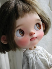 Baby Cutie Tongue Out - Custom Blythe Commission - ToastDoll