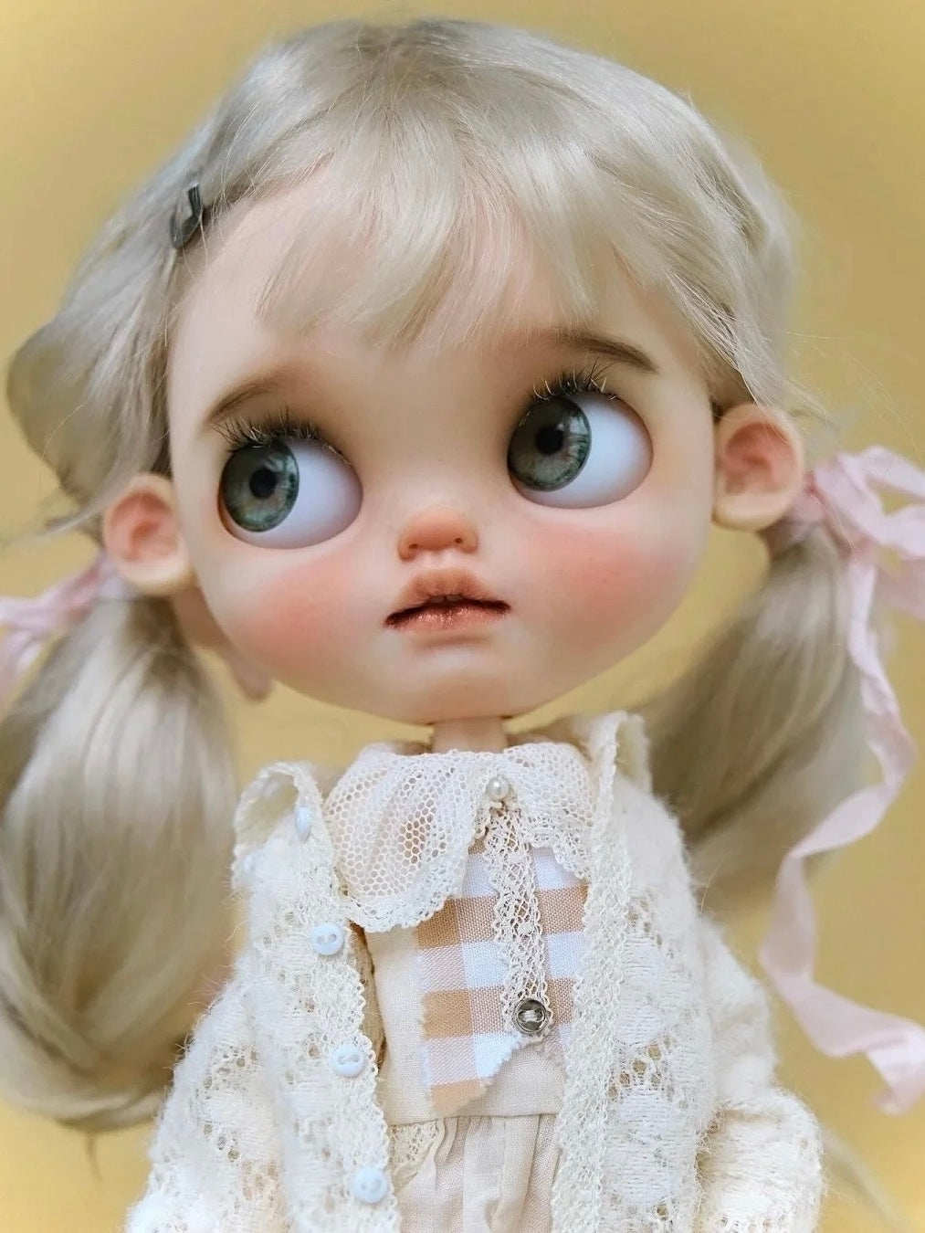 Baby Cutie Soft Girl - Custom Blythe Commission - ToastDoll