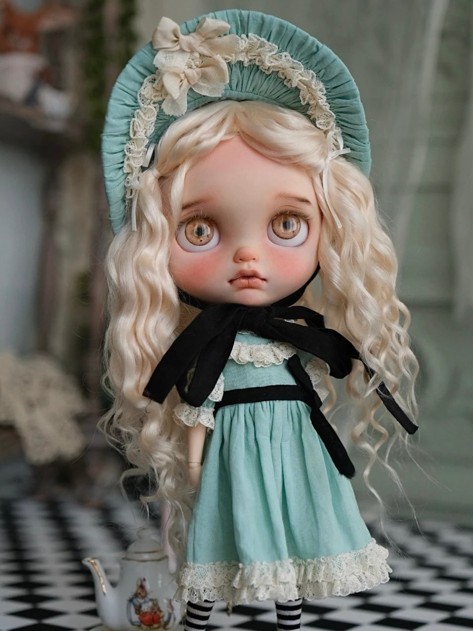 Baby Cutie Soft Girl - Custom Blythe Commission - ToastDoll