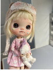 Mimi Custom Blythe OOAK - Pink Starry Doll - ToastDoll