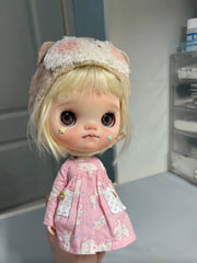Mimi Custom Blythe OOAK - Pink Starry Doll - ToastDoll