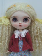 Handmade Blythe Wig, Crimped Hair