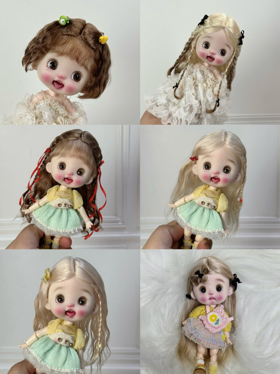 Softly Styled Loose OB11 Wig | ToastDoll