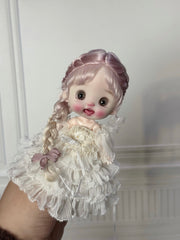 Softly Styled Braided OB11 Wig - Handmade Doll Hair - ToastDoll