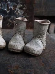 Handmade Shoes for Blythe/BJD, Hand-Distressed Boots