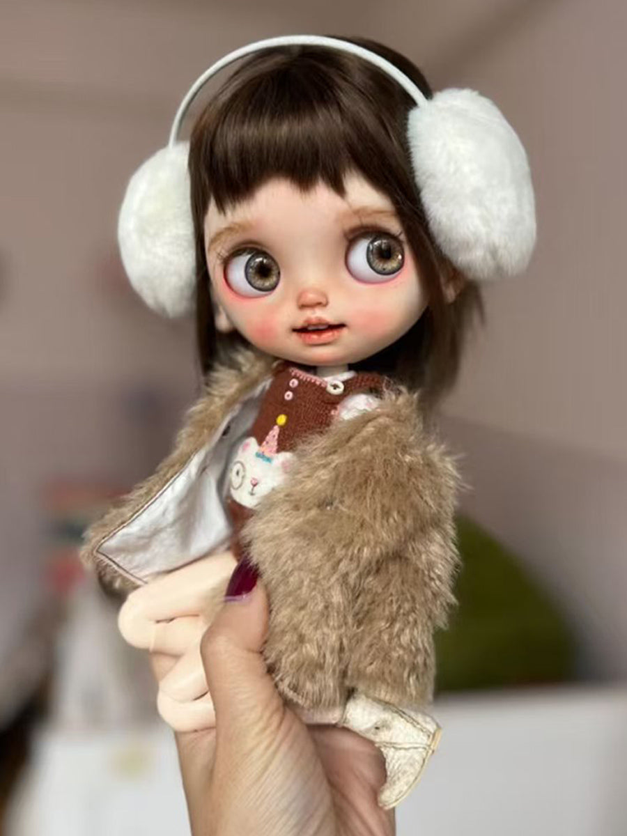 Handmade Shoes for Blythe/BJD, Hand-Distressed Boots