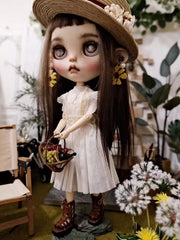 Handmade Shoes for Blythe/BJD, Roman Gladiator Leather Sandals