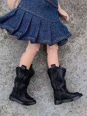 Handmade Shoes for Blythe/Obitsu, Leather Boots