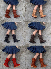 Handmade Shoes for Blythe/Obitsu, Leather Boots