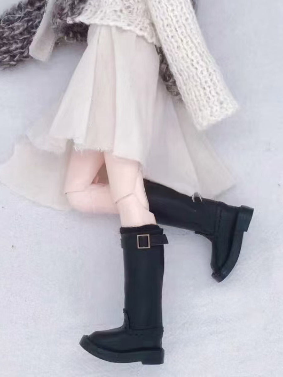 Handmade Shoes for Blythe/BJD, Clean-Line High Boots