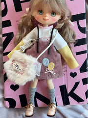 Handmade Shoes for Blythe/BJD, Clean-Line Leather Shoes