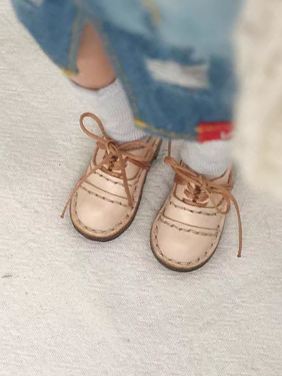Handmade Shoes for Blythe/BJD, Clean-Line Leather Shoes