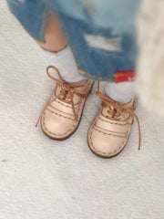 Handmade Shoes for Blythe/BJD, Clean-Line Leather Shoes