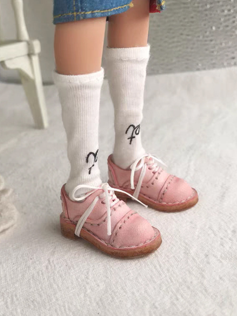 Handmade Shoes for Blythe/BJD, Clean-Line Leather Shoes