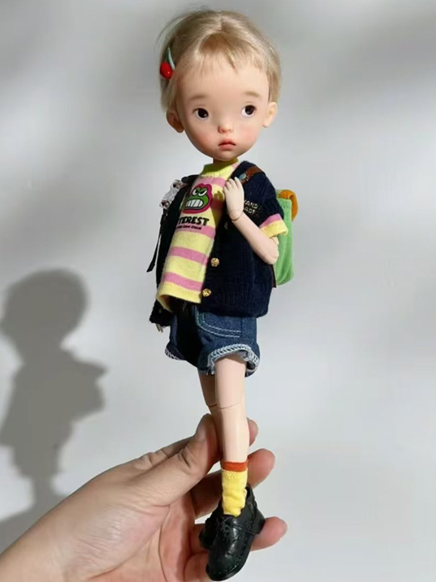 Handmade Shoes for Blythe/BJD, Clean-Line Leather Shoes