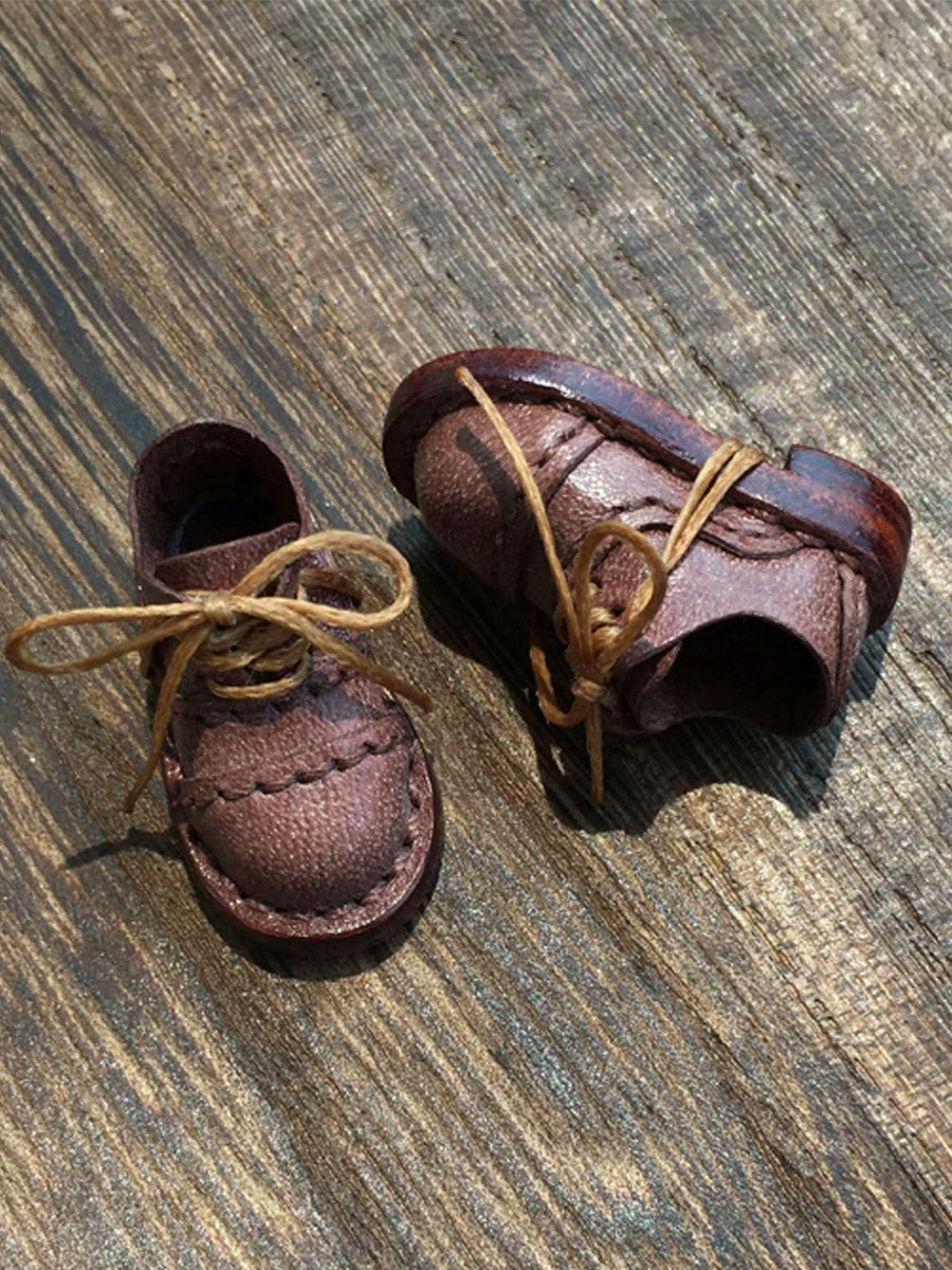 Handmade Shoes for Blythe/BJD, Clean-Line Leather Shoes