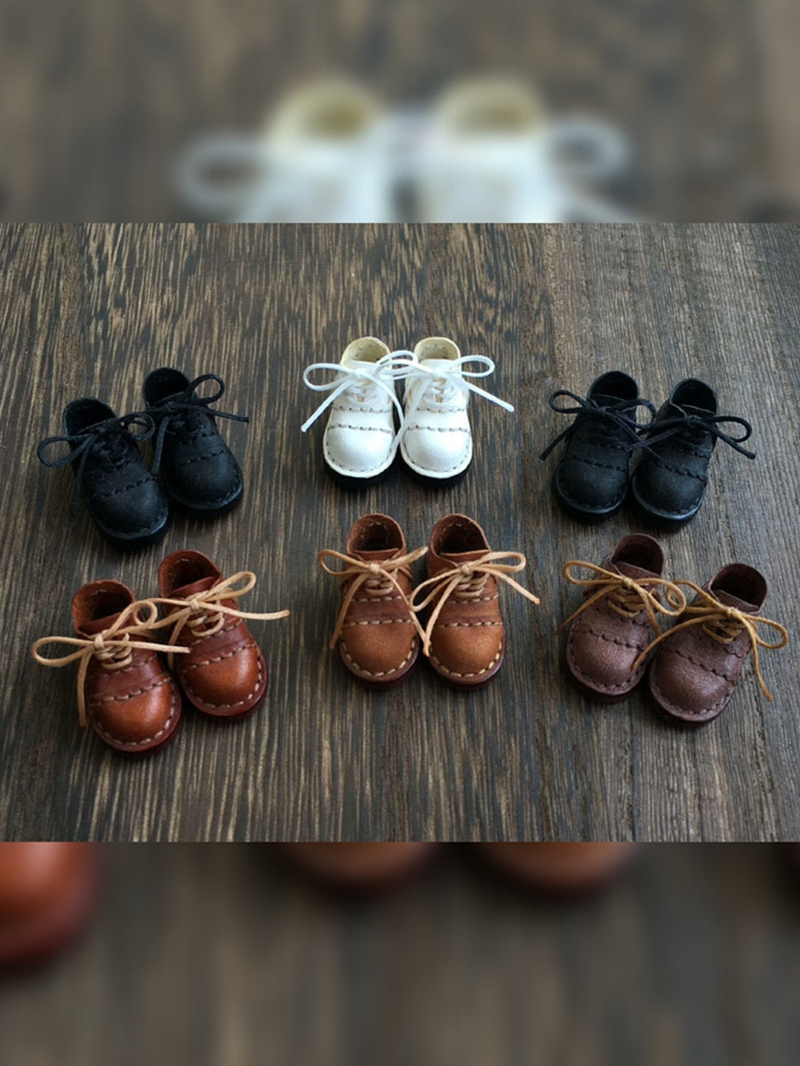 Handmade Shoes for Blythe/BJD, Clean-Line Leather Shoes