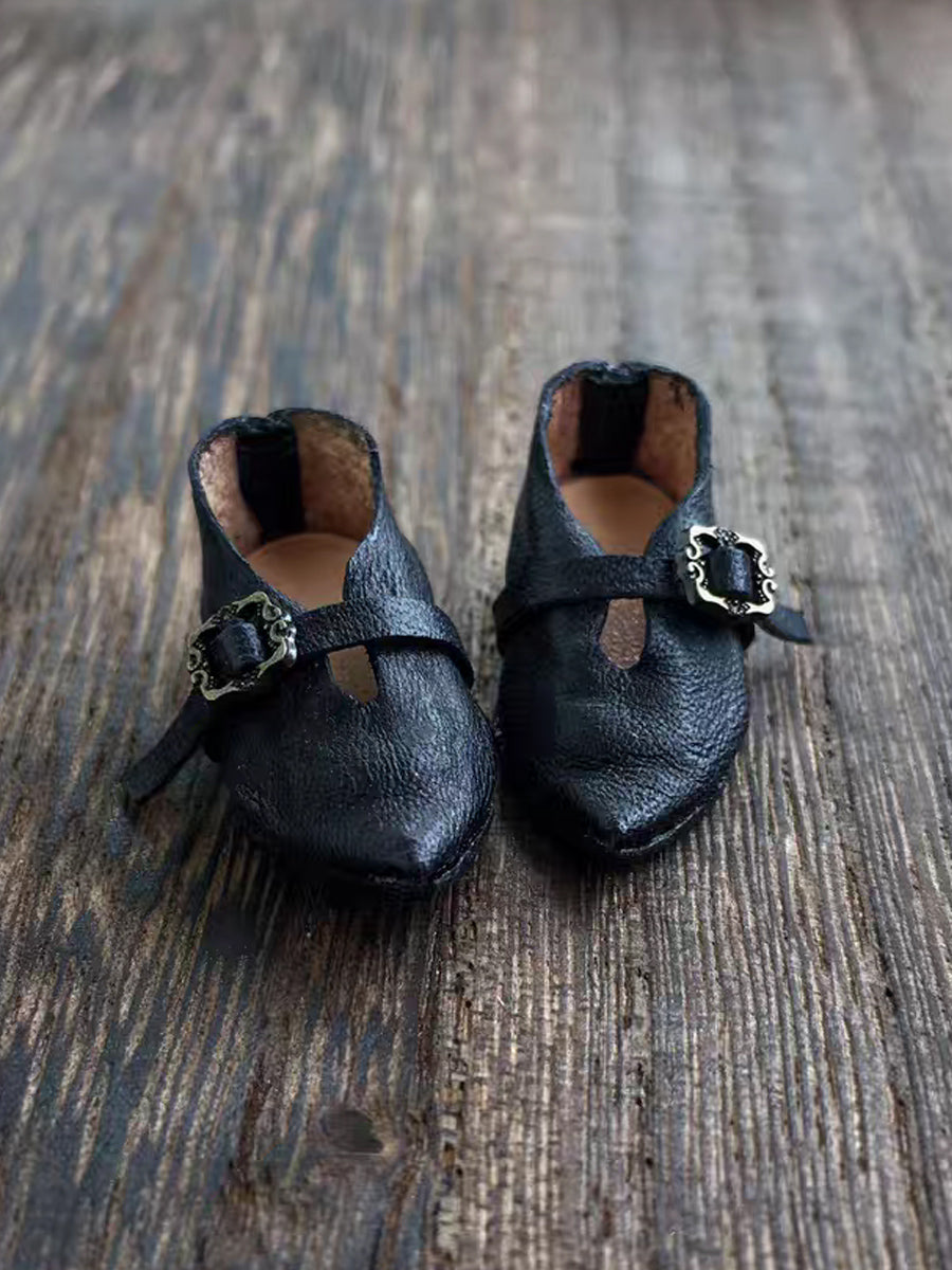 Handmade Shoes for Blythe/ BJD, Pointed Granny Shoes