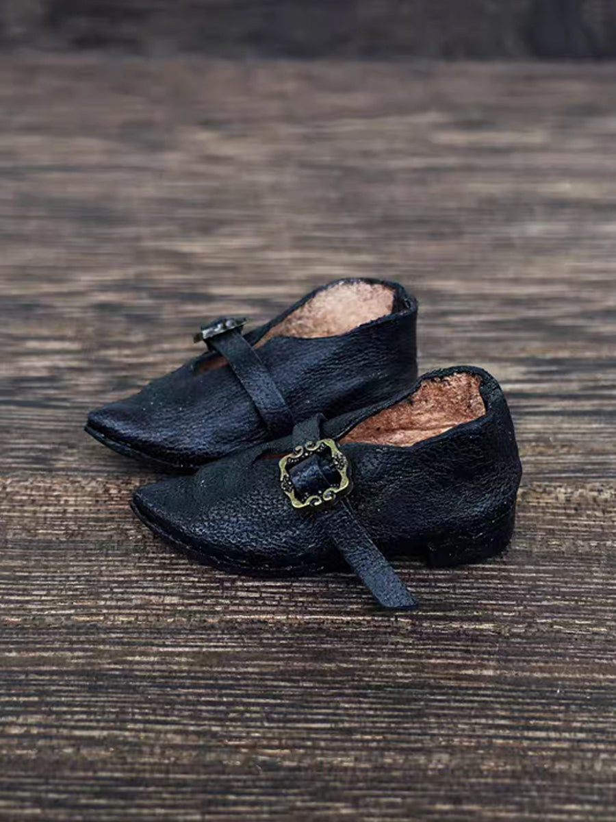 Handmade Shoes for Blythe/ BJD, Pointed Granny Shoes