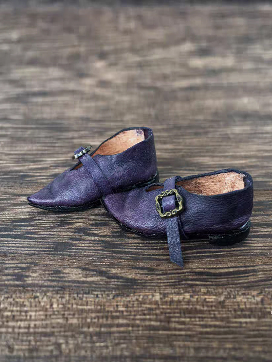Handmade Shoes for Blythe/ BJD, Pointed Granny Shoes